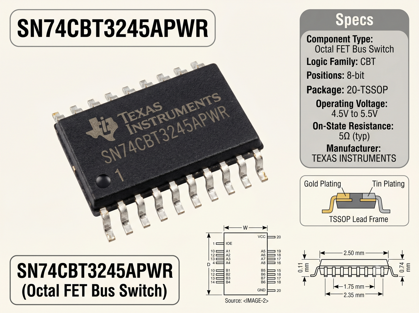 SN74CBT3245APWR