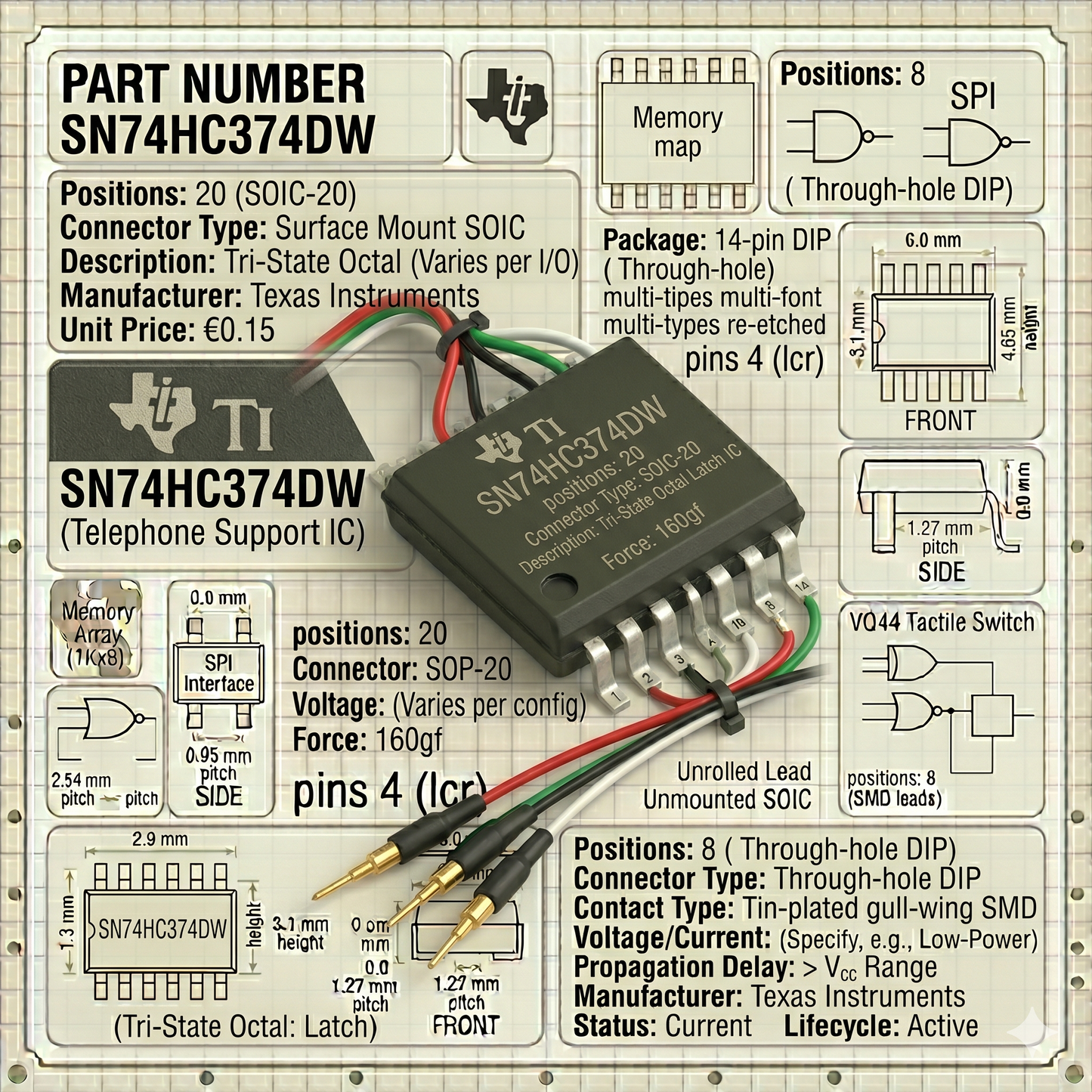 SN74HC374DW