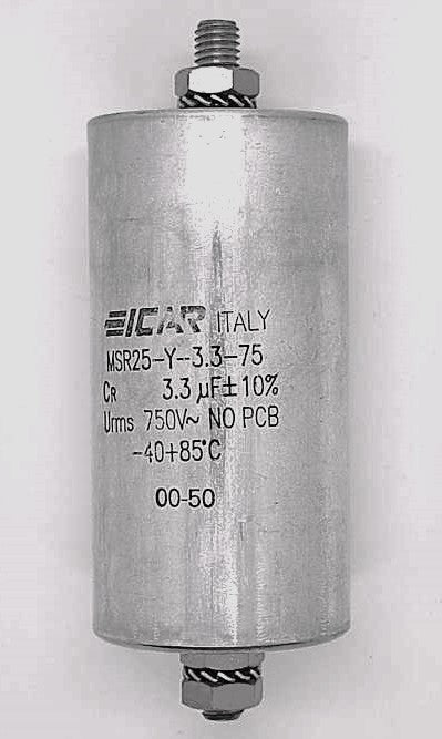 MSR25-Y-3.3-75  CAPACITOR MANUFACTURER: ICAR