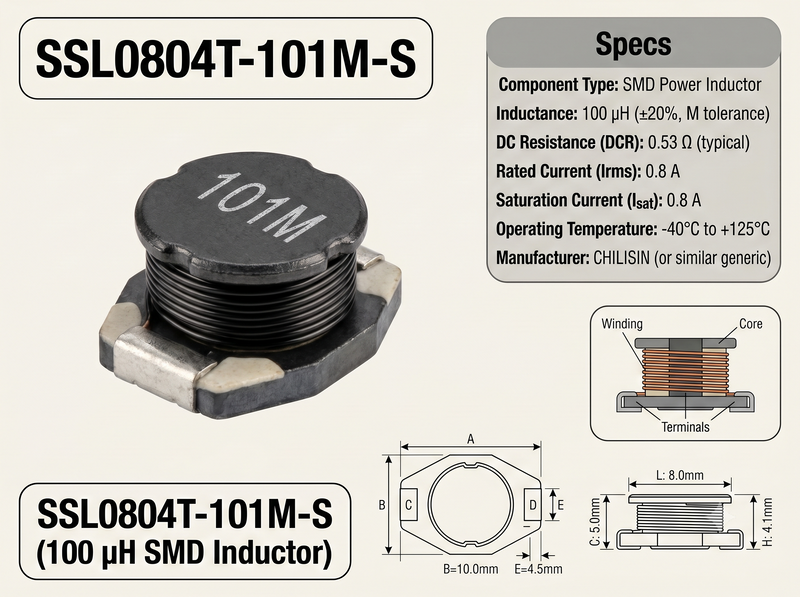 SSL0804T-101M-S