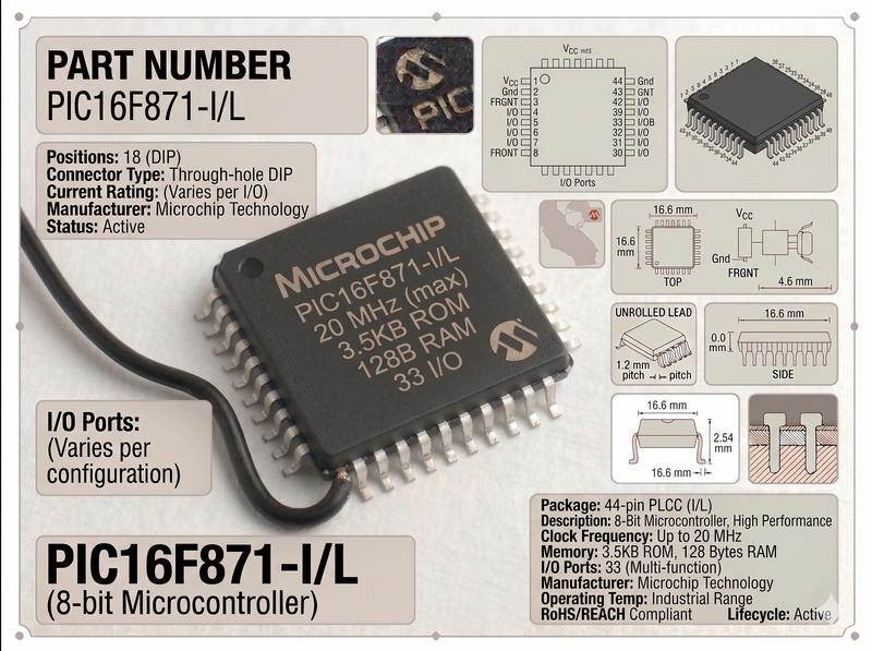 PIC16F871-I/L