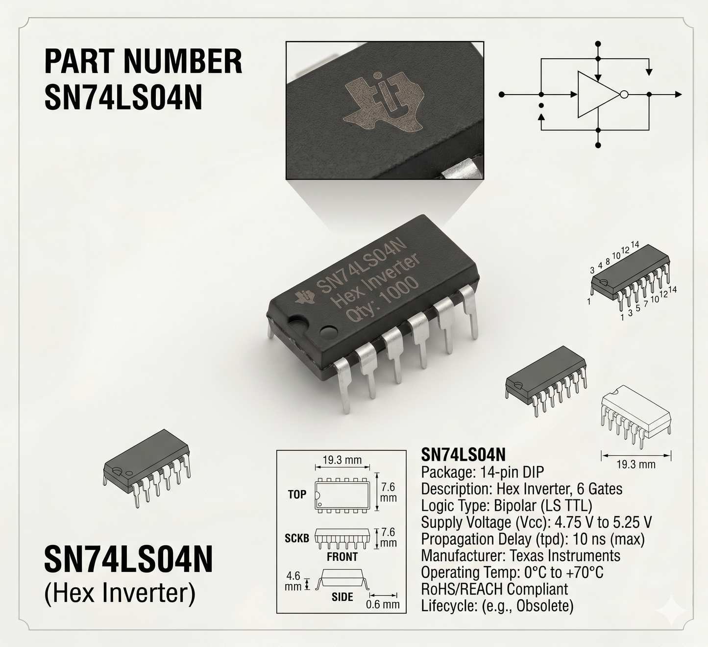 SN74LS04N