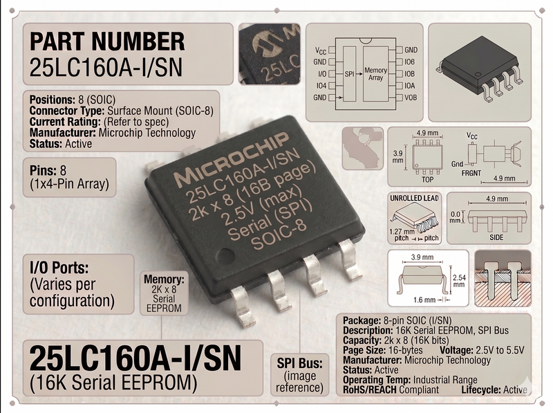 25LC160A-I/SN